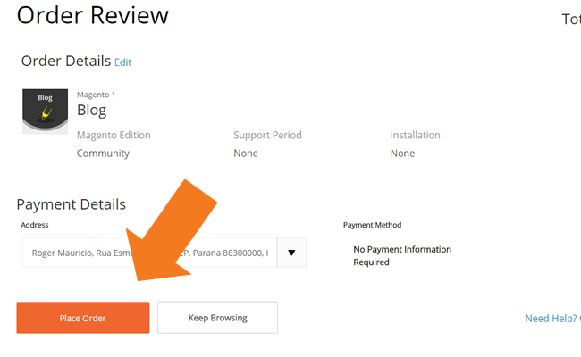 order review magento marketplace