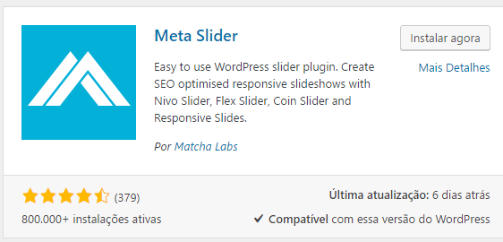 plugin Meta Slider
