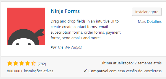 plugin Ninja Forms