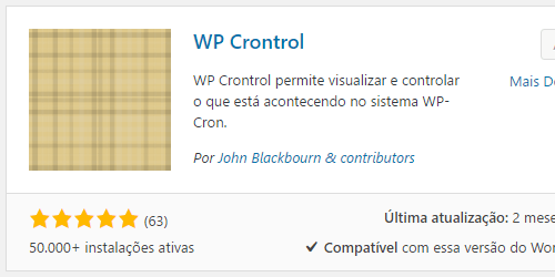plugin wp crontrol