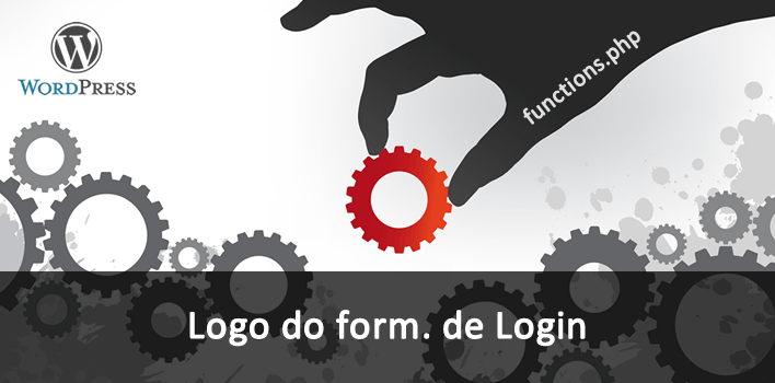 como alterar o logo do formulário de login