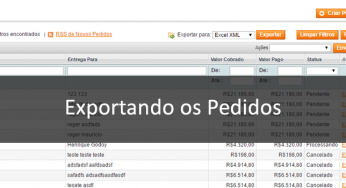 Como exportar os pedidos no Magento (CSV ou Excel XML)