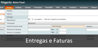 Quando gerar as entregas e faturas no Magento