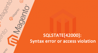 Erro de sintaxe no Mysql ao salvar um produto no Magento