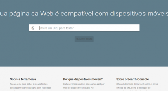 Teste de compatibilidade com dispositivos móveis