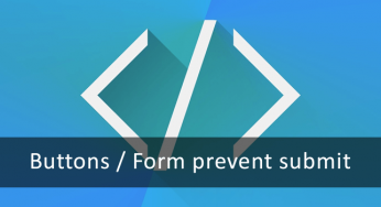 Como evitar que botões em um formulário façam o envio (prevent submit)
