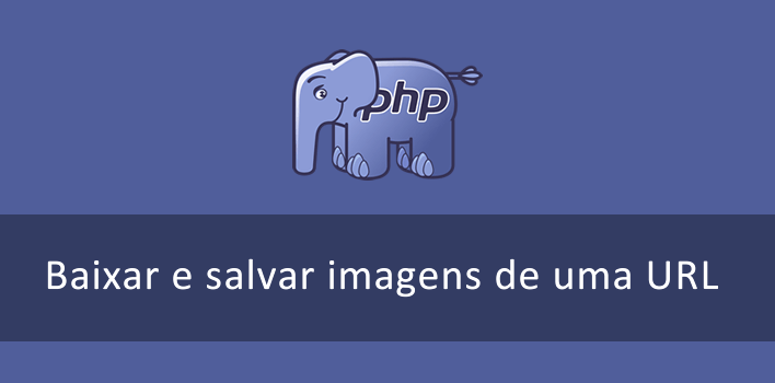 Baixar e salvar imagens de uma URL com PHP